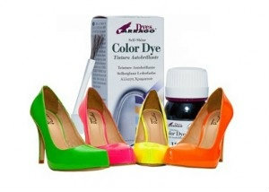 Restaurar zapatos color auto brillante Dye 